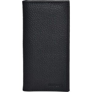 Leather Standard Register Checkbook Case Ebony